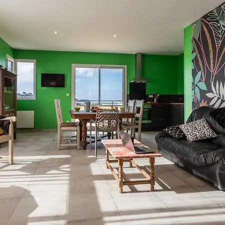 Апартаменты Babord, Appt Avec Terrasse Et Vue Saint-Come-de-Fresne