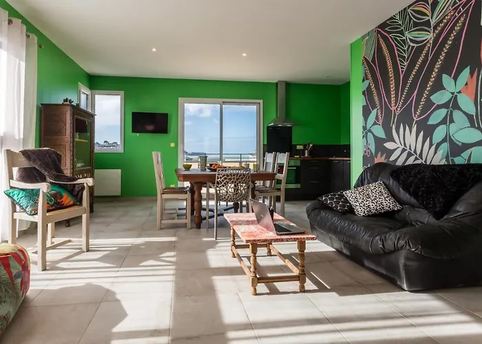 דירה Babord, Appt Avec Terrasse Et Vue Saint-Côme-de-Fresné